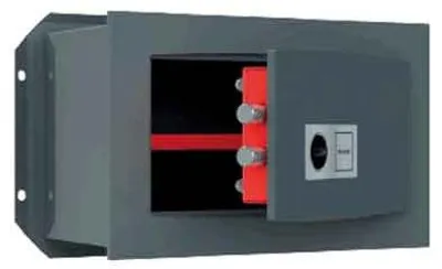 Zdjęcie produktu dla Szafa pancerna z kluczem, model 'FAI', wymiary: 400 mm (szerokość) x 195 mm (głębokość) x 280 mm (wysokość)