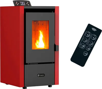 Produktbild von Pelletofen Anita 6,5 kW Sannover bordeaux