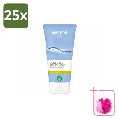 Obrázok produktu pre 25 x Čistiaci gél Weleda pre problematickú pleť, 100 ml - balenie po 25 kusov