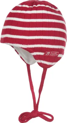 Produktbild von Döll Kinder Winter Strickmütze rot 100% Baumwolle