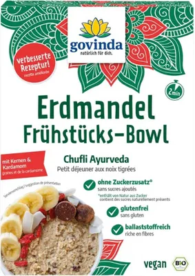 Obrázek produktu pro Snídaňová miska z tygřích ořechů - Chufli Ayurveda 500g
