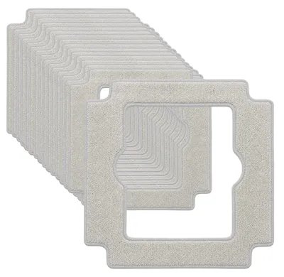 Produktbild von Solidchoice – Set mit 16 Mikrofasertüchern für die Glasreinigung und für Roboterstaubsauger