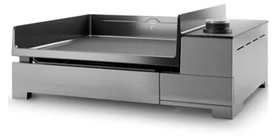 Image de Plancha électrique 2500w plaque fonte émaillée 53.5x40.5cm - Forge Adour - PREMIUM E45I -