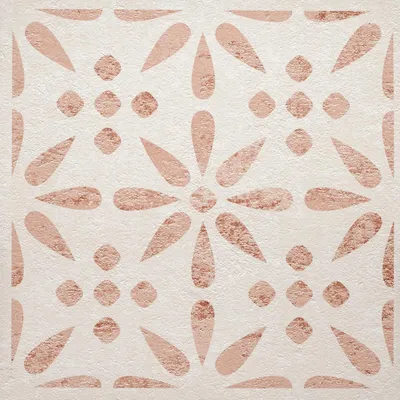 Produktbild von Selbstklebende Bodenfliesen Klebefliesen als PVC Bodenbelag Vinyl Fliesen in Steinoptik - 274-5066 Vintage Flowers (11 Fliesen â 30,5 x 30,5cm)