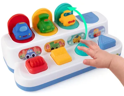 Zdjęcie produktu dla Zabawki Montessori dla niemowląt, rozwijające rozumowanie przyczynowo-skutkowe