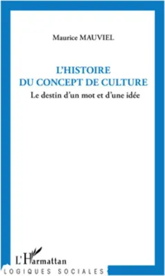 Produktbild von L'histoire du concept de culture