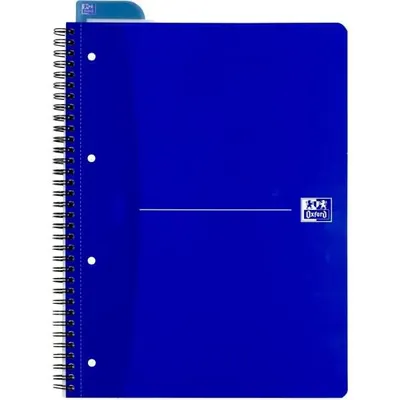 Produktbild von Oxford Essentials, Muster, Blau, A4+, 70 Blätter, 90 g/m², Kariertes Papier