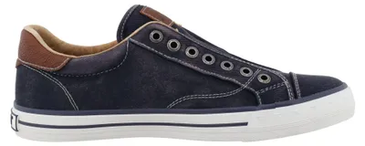 Image de Mustang Herren Canvas Sneaker Blau