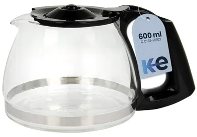 Ersatz-Kaffeekanne 600 ml, für Moulinex Subito/Principe, mit Deckel