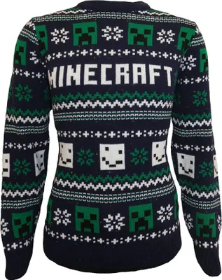 Produktbild von Minecraft - Pullover für Herren/Damen Uni - weihnachtliches Design HE2882 (XXL) (Bunt)