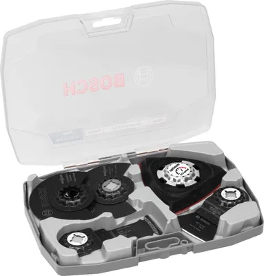Image de Kit de rénovation Bosch, lames de scie multifonctions, 8 pièces.