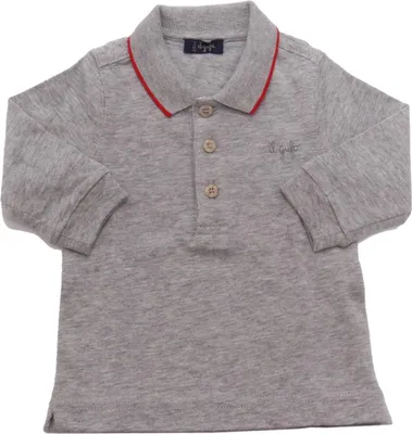 Immagine prodotto di 2990AL polo bimbo boy IL GUFO kids Cotone grey