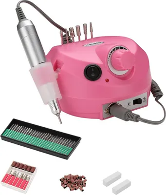 Immagine prodotto di TolleTour Set di frese per unghie Smerigliatrice per unghie Manicure e pedicure Set di frese per unghie Rosa