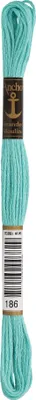 Produktbild von Anchor Sticktwist 4635000-00186 seegrün Stickgarn, 100 % Baumwolle