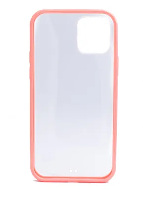 Produktbild von SYSTEM-S Schutzhülle aus Silikon in Pink Transparent Hülle kompatibel mit iPhone 12 Pro