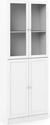 Produktbild von Bücherregal - Weiß 28,3x79x203,2h cm