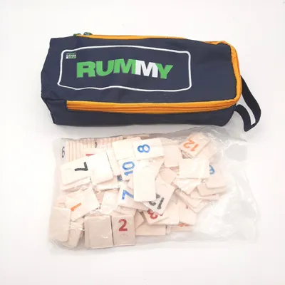 Immagine prodotto di Point Games Rummy Gioco da tavolo Set tradizionale in legno DesignsetSize Classics,