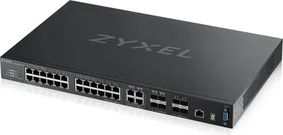 Zdjęcie produktu dla Zyxel XGS4600-32, Zarządzany, L3, Gigabit Ethernet (10/100/1000), Możliwości montowania w stelażu