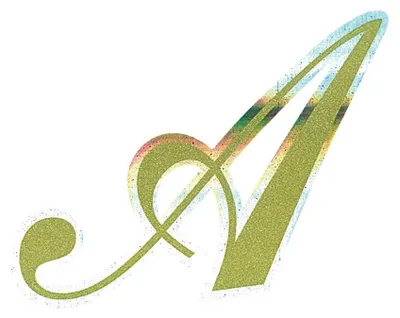 Produktbild von Aufkleber Monogramma Buchstabe A