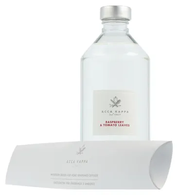 Productafbeelding van Acca Kappa Artistic Aromatic Atmosphere: Diffuser vulling, geur van framboos en tomatenbladeren (500 ml)
