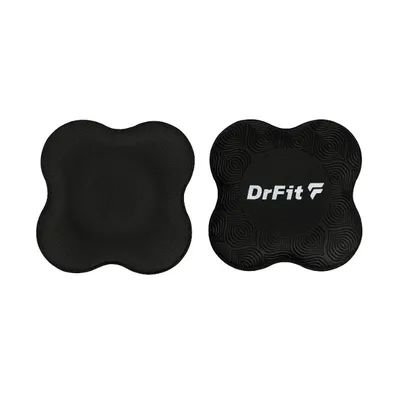 Zdjęcie produktu dla DrFit Podkładki do Yoga 20x20x1,8 cm / 80 g czarny (para)
