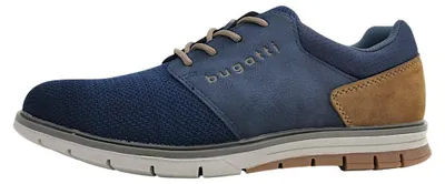 Produktbild von Bugatti Schnürhalbschuhe bequem in blau, Gr. 40