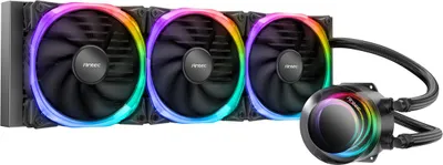 Zdjęcie produktu dla Chłodnica cieczy do procesorów Antec VORTEX 360 ARGB czarna