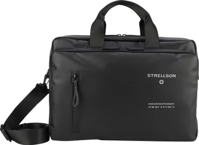 Produktbild von Strellson Stockwell 2.0 Charles Briefbag mhz Herren Umhängetasche Querformat black