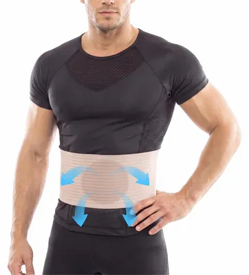 Image de Bande de soutien pour hernie, modèle pour hommes, avec coussinet de compression