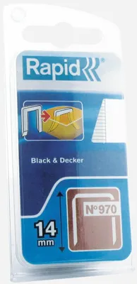 Zdjęcie produktu dla Rapid 40109599, Zszywki paczka, 1,4 cm, Naprawa, Metaliczny