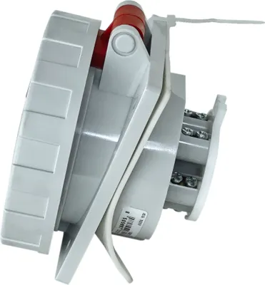 Produktbild von Einbausteckdose schräg 32A/5P 400V IP67 Steckdose