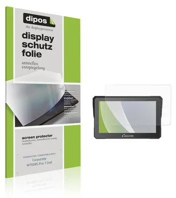 Image de 2x Film de protection d'écran pour Carpuride W702BS Pro 7 Pouces protecteur antireflet dipos