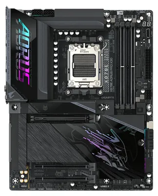 Immagine prodotto di Gigabyte X870E A PRO X AM5 4xDDR5 4xSATA 4xM.2 - Socket AMD AM5 (Ryzen Zen4) - ATX