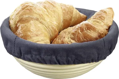 Produktbild von WESTMARK Bezug für Gärkörbchen rund klein anthrazit