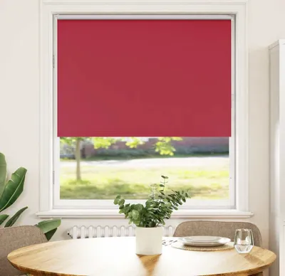 Produktbild von Maison Exclusive - Verdunkelungsrollo Rot 105x175cm Stoffbreite 100,7cm Polyester