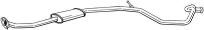 Zdjęcie produktu dla Tłumik środkowy Bosal 293-403