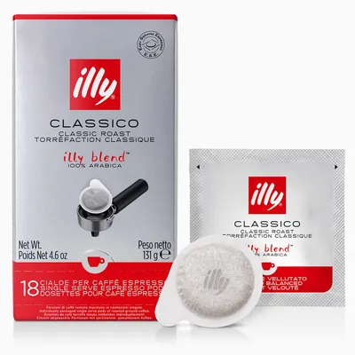 Obrázek produktu pro illy Porcovaná káva CLASSICO 18 dávek