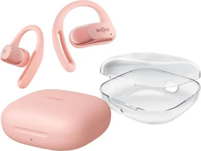 Shokz OpenFit Air Pink kabellose Bluetooth Kopfhörer Ohrbügel Schutzhülle