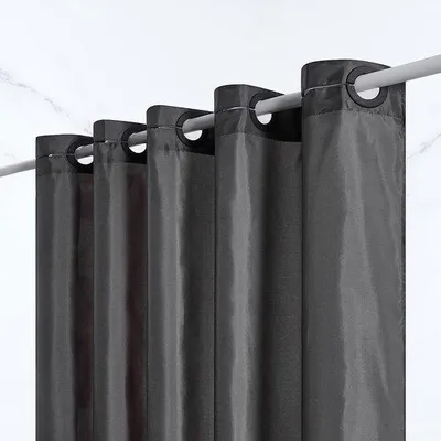 Produktbild von Wasserdichtes Duschvorhang, Stoff, Anti-Schimmel, mit Ring