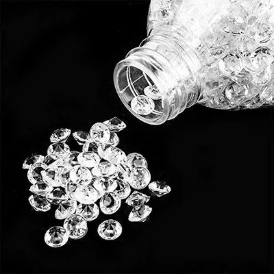 Dekorative Diamanten Ø 6 mm, klar, 150 g