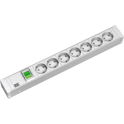 Obrázok produktu pre Bachmann 333.000 - 7 AC-Ausgänge - Weiß - 2 m