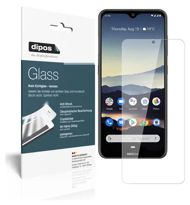 Obrázok produktu pre 2x ochranná fólia pre Nokia 45329 - Anti-Shock 9H Film dipos Glass Plastic Glass