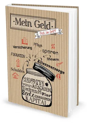 Produktbild von Haushaltsbuch Finanzbuch für Zuhause - Mein Geld fest im Griff - Übersicht Ausgaben Einnahmen DIN A5