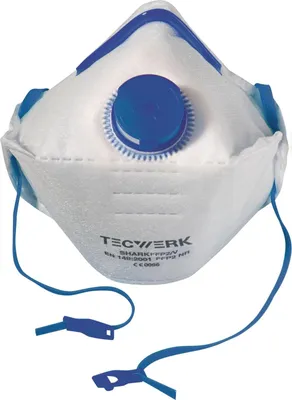 Image de Masque de protection respiratoire Shark FFP2/V D NR avec valve d'expiration, pliable