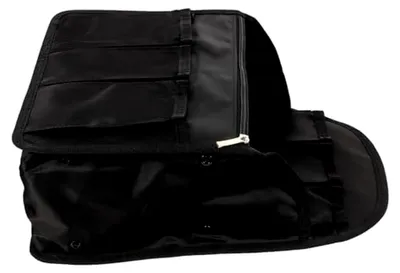 Produktbild von Schwarzer Nylon-Rucksack-Organizer mit mehreren Taschen für Geschäftsreisen und Outdoor-Aktivitäten