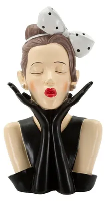 Immagine prodotto di Vaso "Donna Hollywood" di Mauro Ferretti, multicolore, 17x14x30,5 cm