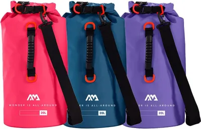 Immagine prodotto di AQUA MARINA 20L Borsa asciutta con maniglia Zaino impermeabile - Colore: viola