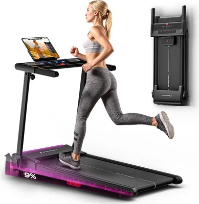 Produktbild von Sportstech Laufband sProRun | 12 km/h Treadmill | 9% manuelle Steigung