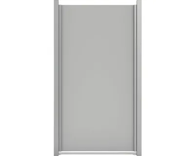 Produktbild von Teilelement GroJa Belfort ohne Pfosten 90 x 180 cm grau