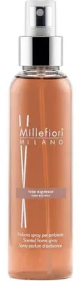 Produktbild von Millefiori Rose Espresso, Sprühlufterfrischer, Pink, Blumig, 150 ml, Spraydose, 40 mm